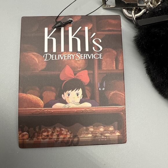 Our Universe Studio Ghibli Kiki’s Delivery Service Jiji Wristlet Coin Purse NWT - Picture 4 of 7